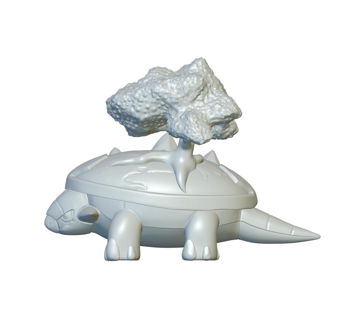 Pokemon Torterra #389 - Optimized for 3D Printing 3d model