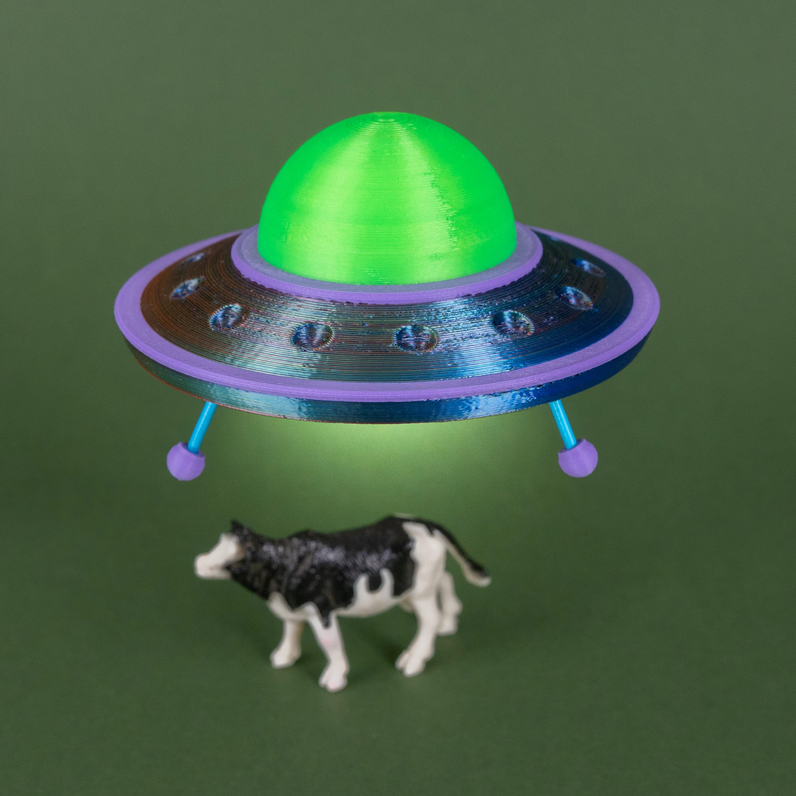 UFO of BABYLON Puzzle 3d model
