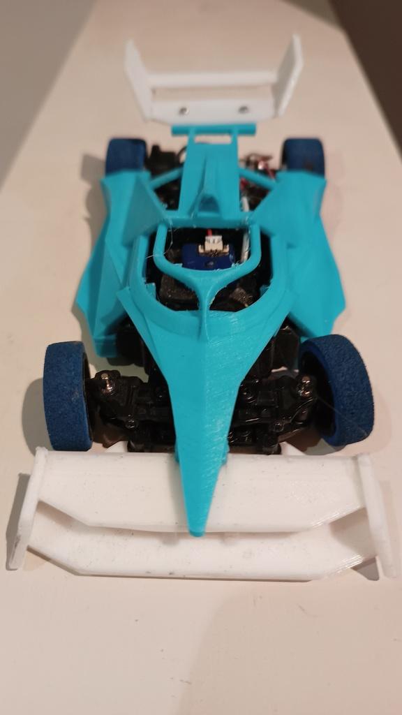 Stealth Formula 1 / Formula E Mini-Z Body  3d model