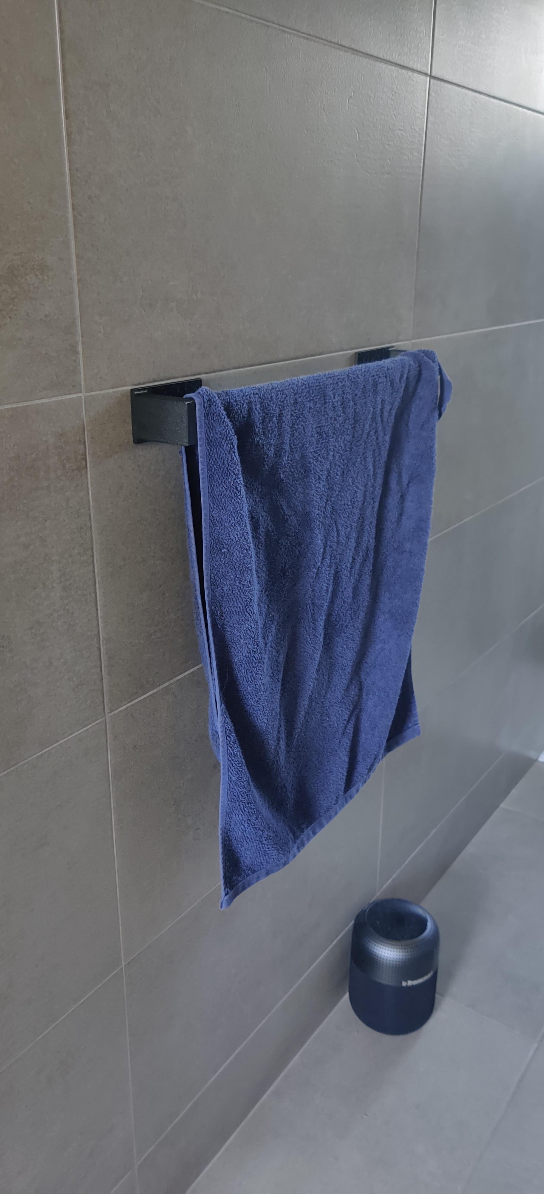 bathroom towel bar adapter 3d model