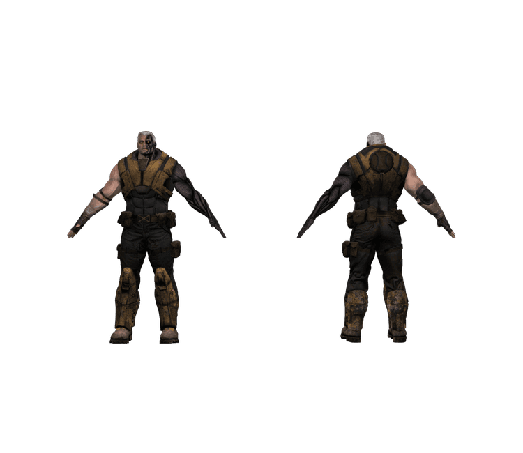 Nathan Summers Cable 3d model