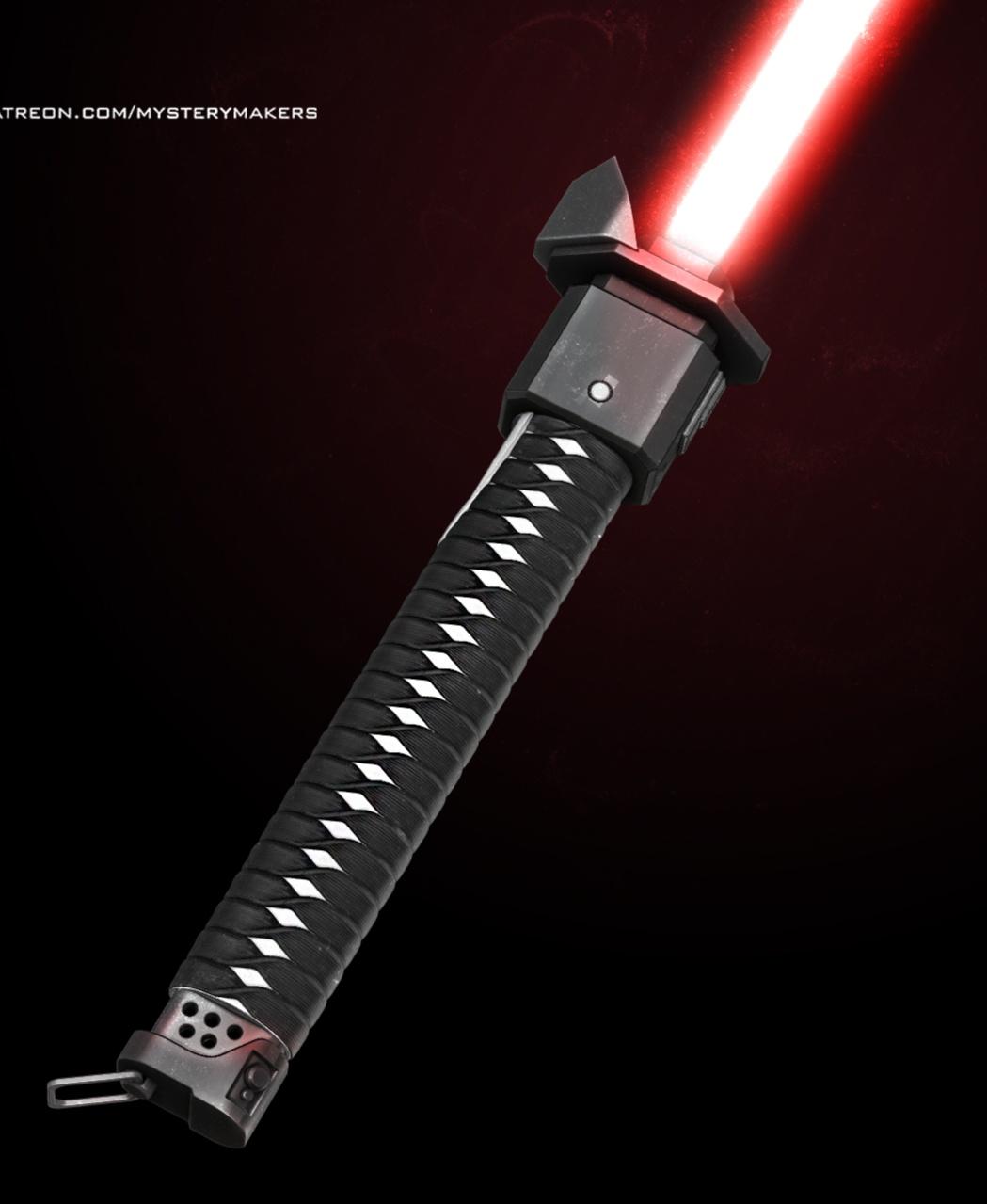 Ronin lightsaber - functional 3d model
