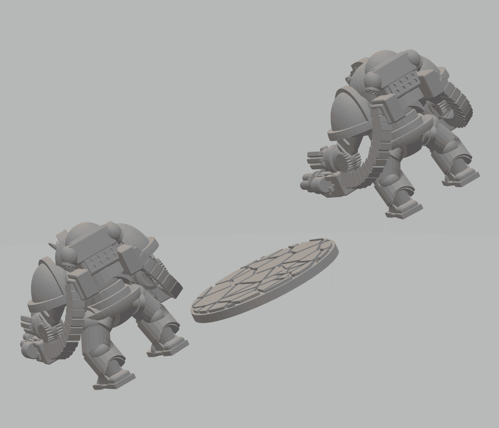 FHW Voidfang Voidhulk Rotary Cannon 3d model
