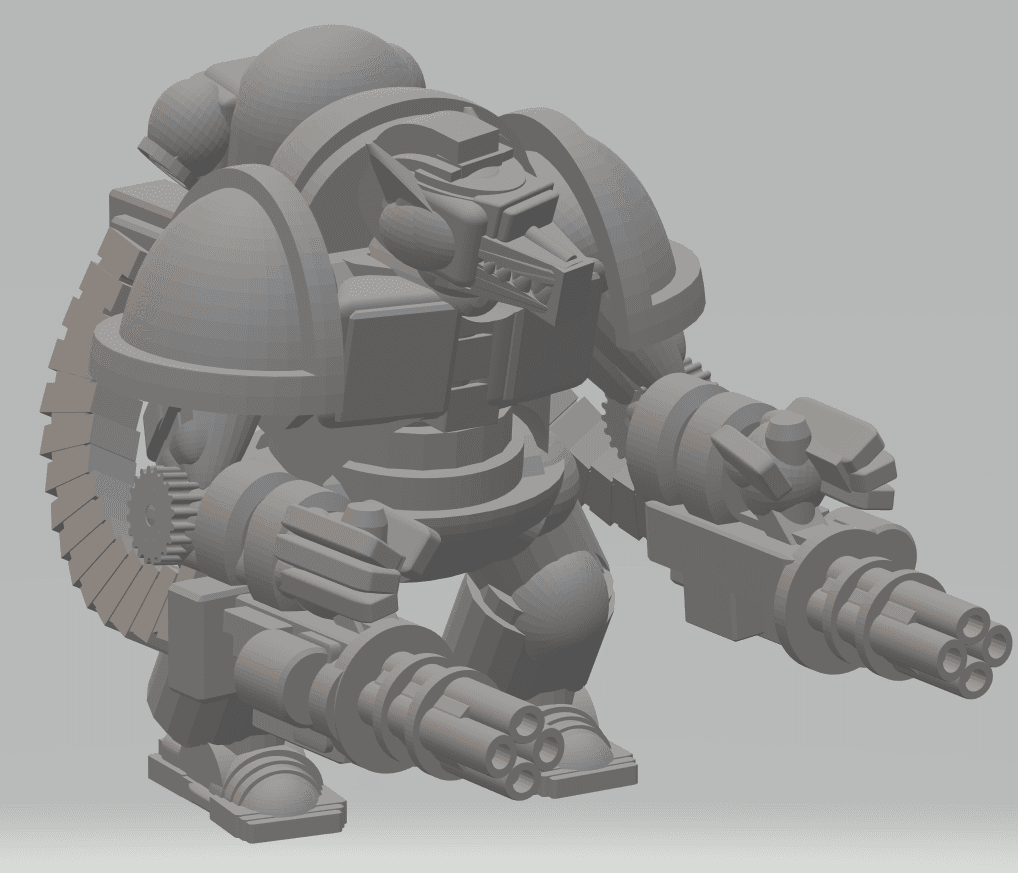 FHW Voidfang Voidhulk Rotary Cannon 3d model