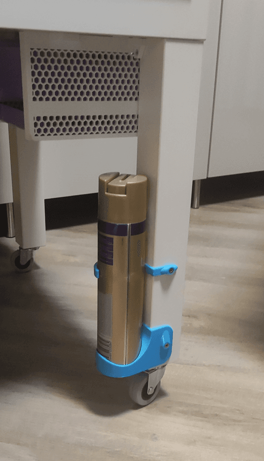 Spraycan Holder for Ikea Lack 3d model