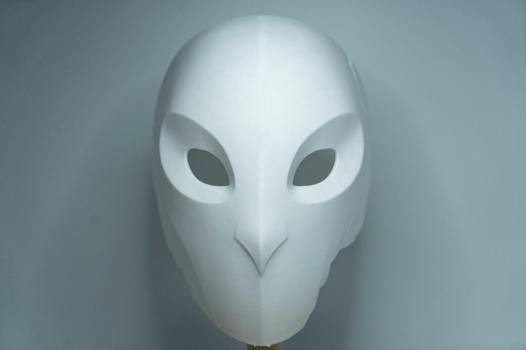 Court of Owls Battle Damaged Mask 3d model