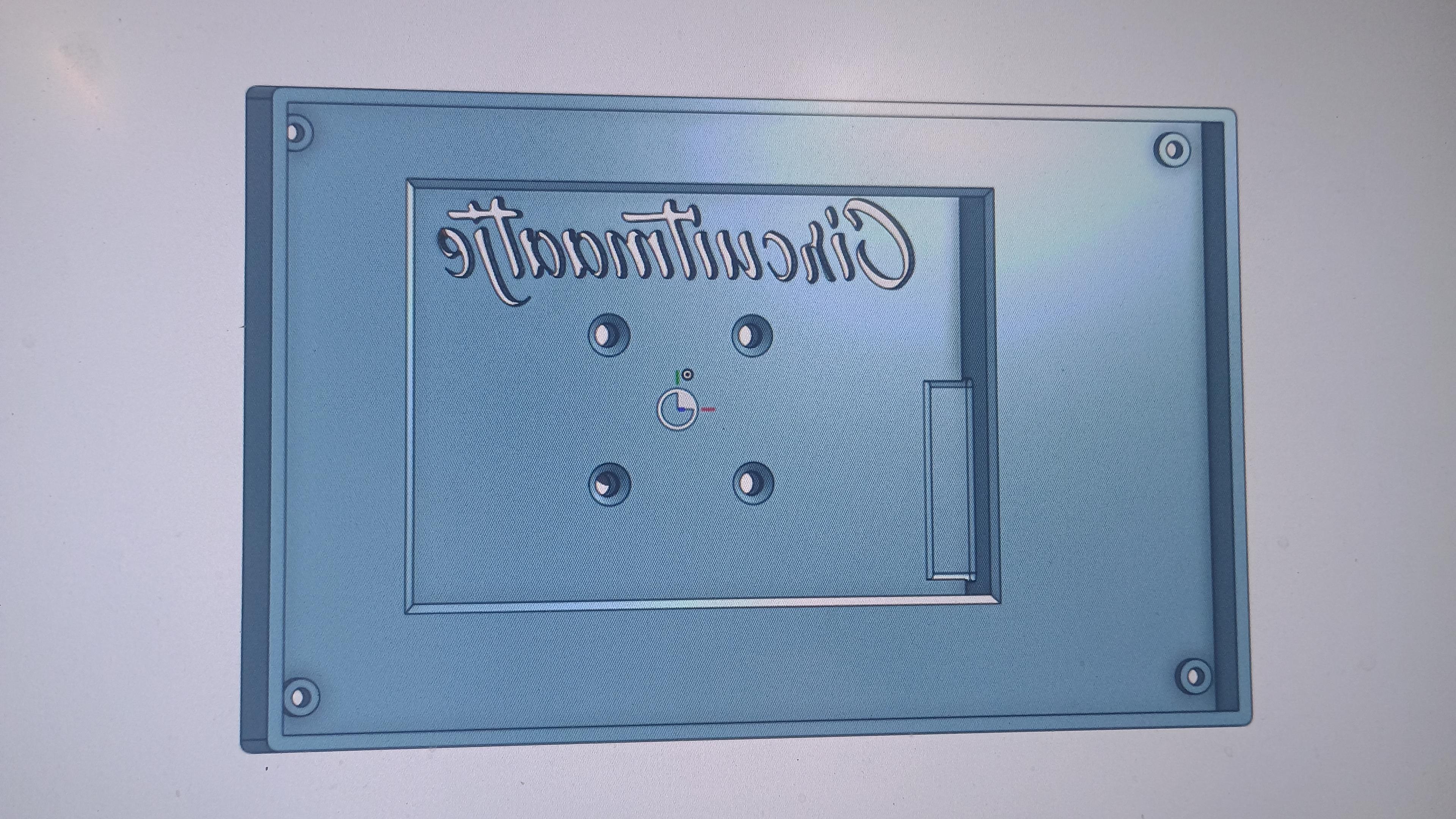 Pi 5 7- display motorcycle gps housing.stl 3d model