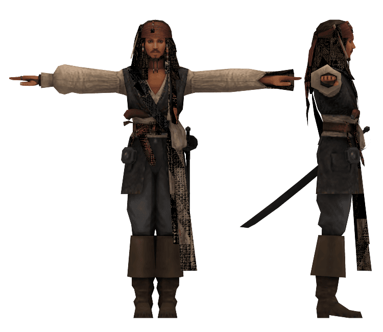 Jack Sparrow 3d model