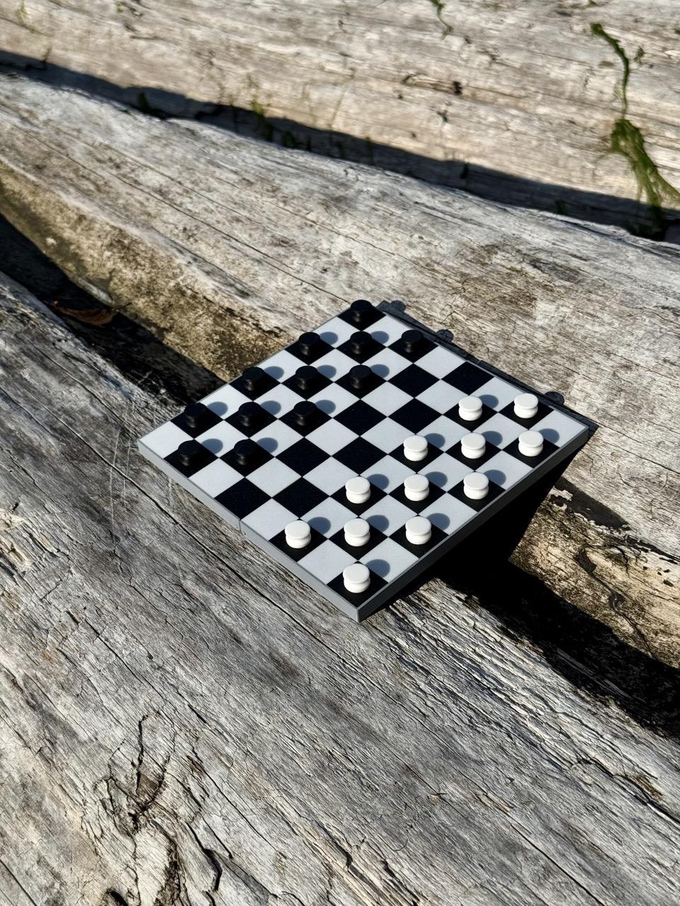 Magnetic Checkers by TeeTi3D (free version) 3d model