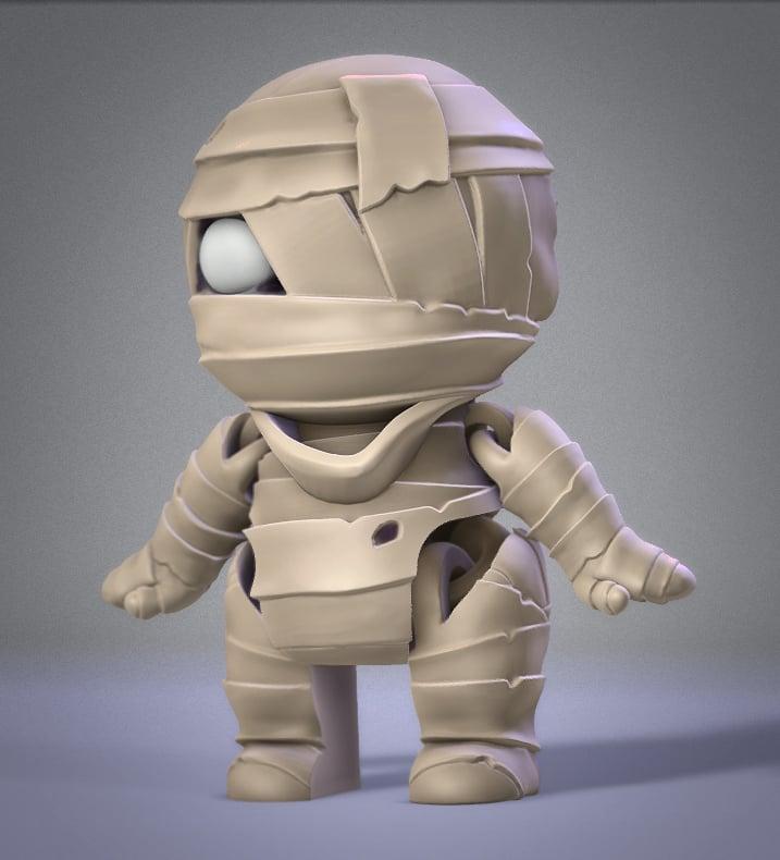 Baby Mummy 3d model