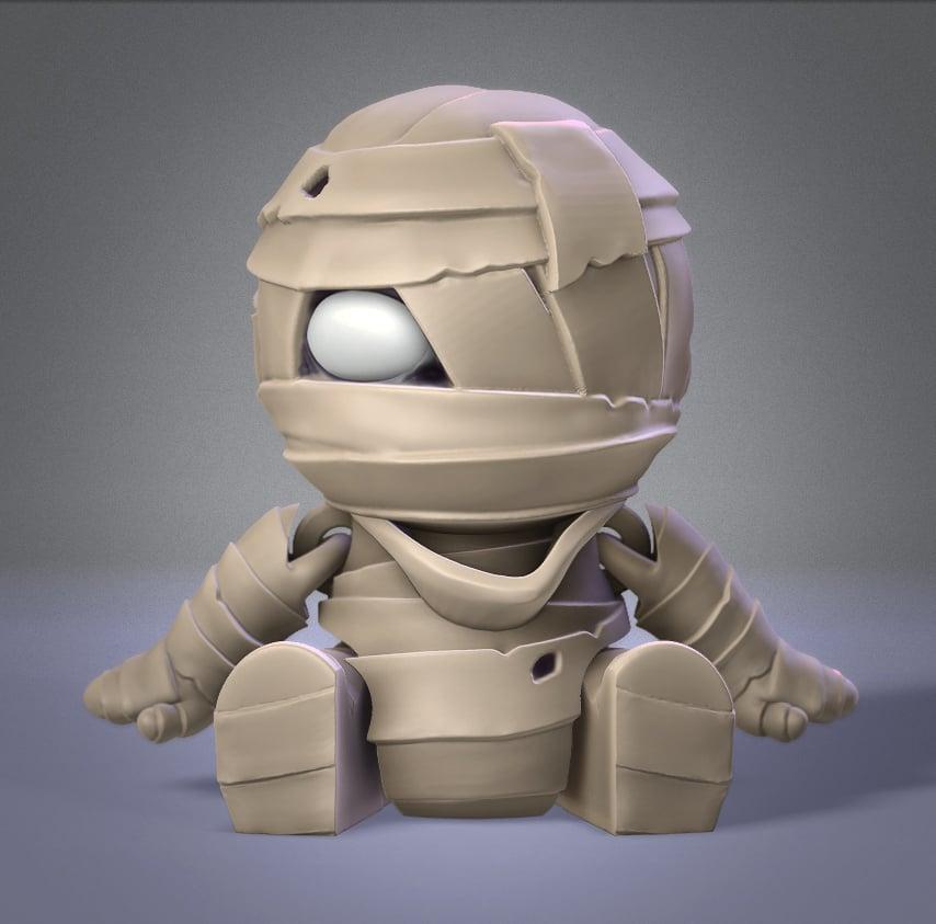 Baby Mummy 3d model