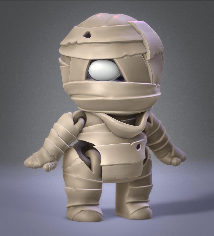 Baby Mummy 3d model