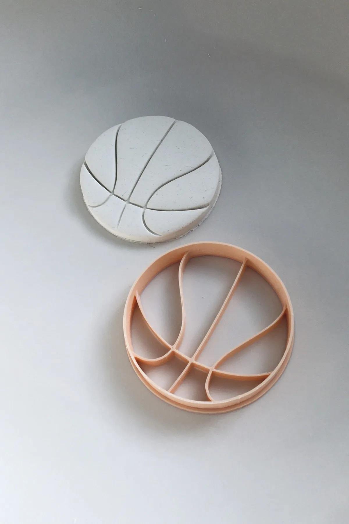 Basketball Model Cookie Cutter, Biscuit Cutter 3d model