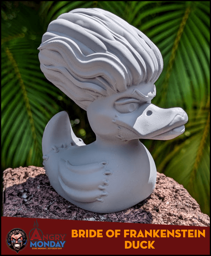 Bride of Frankestein Duck 3d model