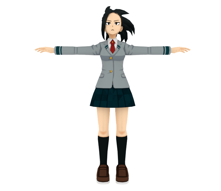 Momo Yaoyorozu (School Uniform) 3d model