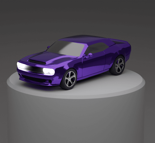 dodgedemon.stl 3d model