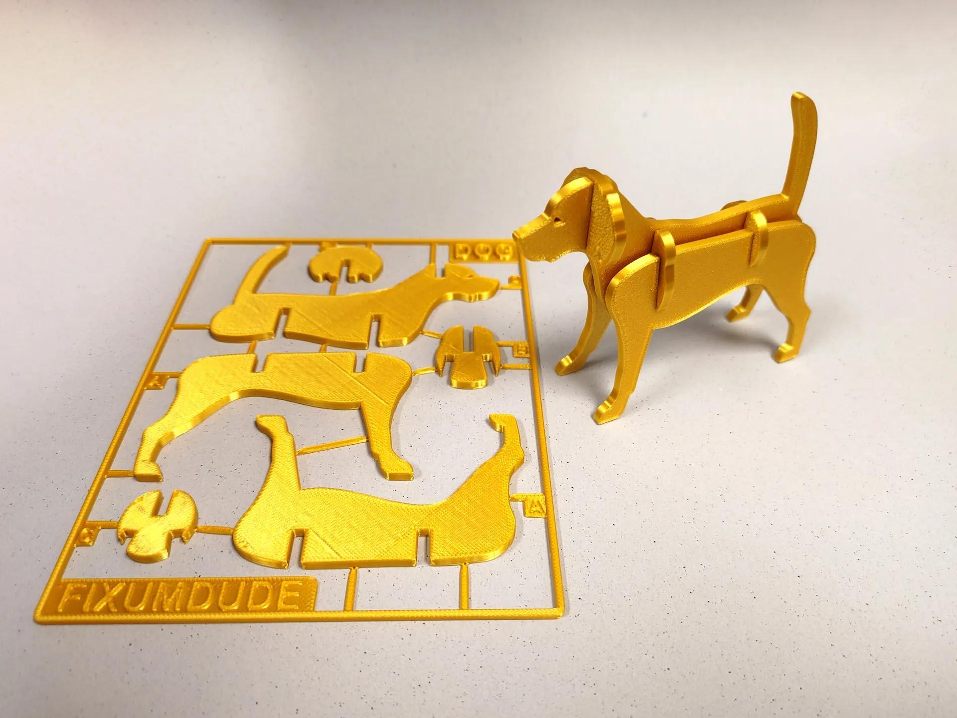 Dog Kit Card 3d model