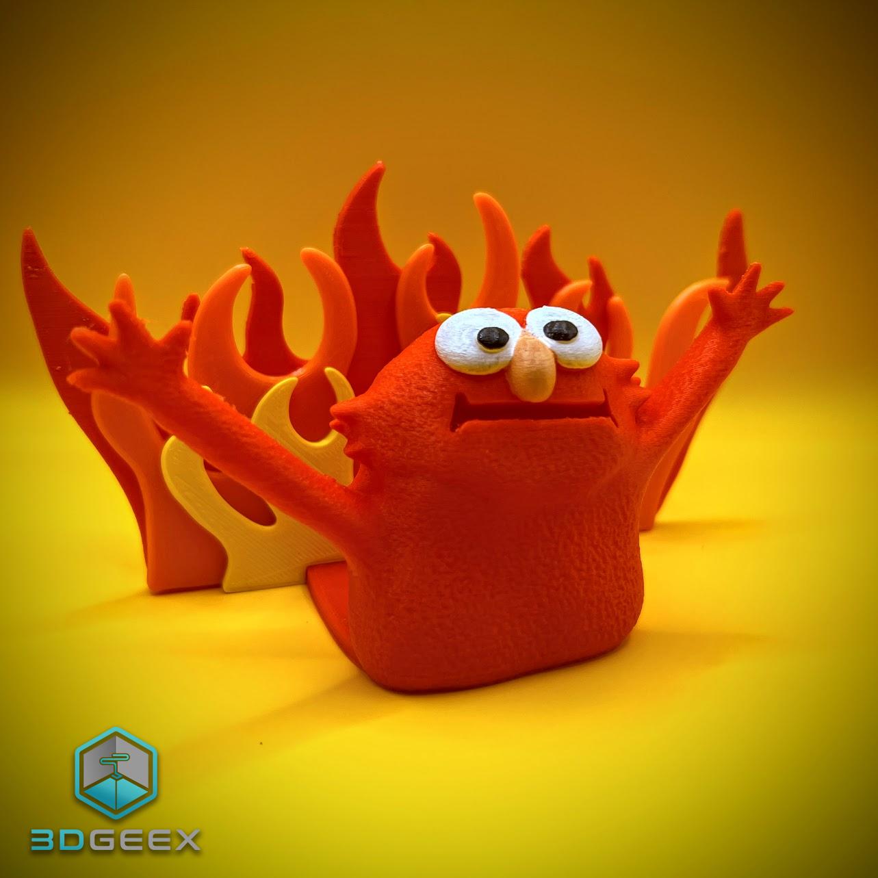 Elmo Rise - Smartphone / Tablet / Napkin Holder 3d model