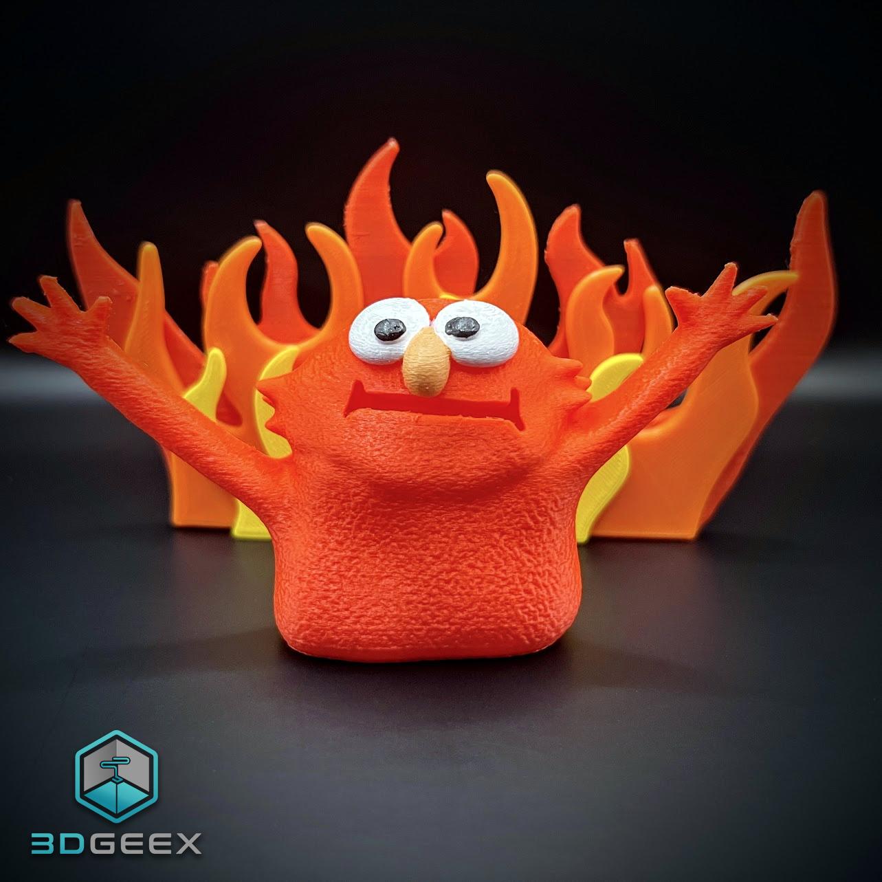 Elmo Rise - Smartphone / Tablet / Napkin Holder 3d model