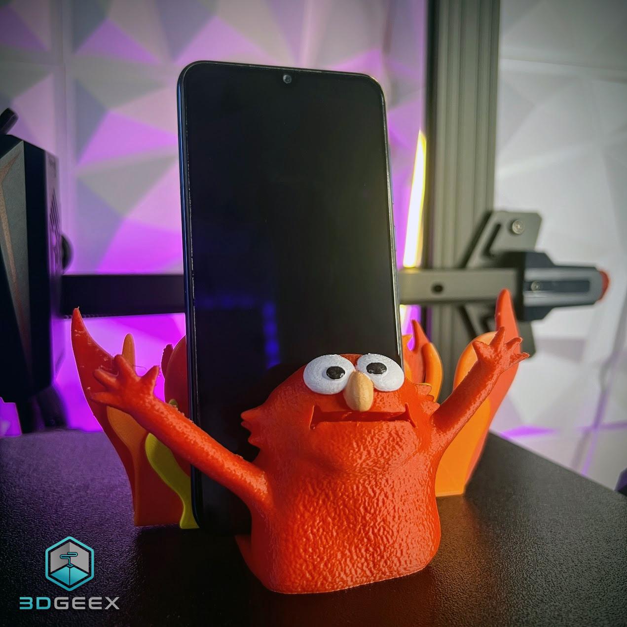 Elmo Rise - Smartphone / Tablet / Napkin Holder 3d model