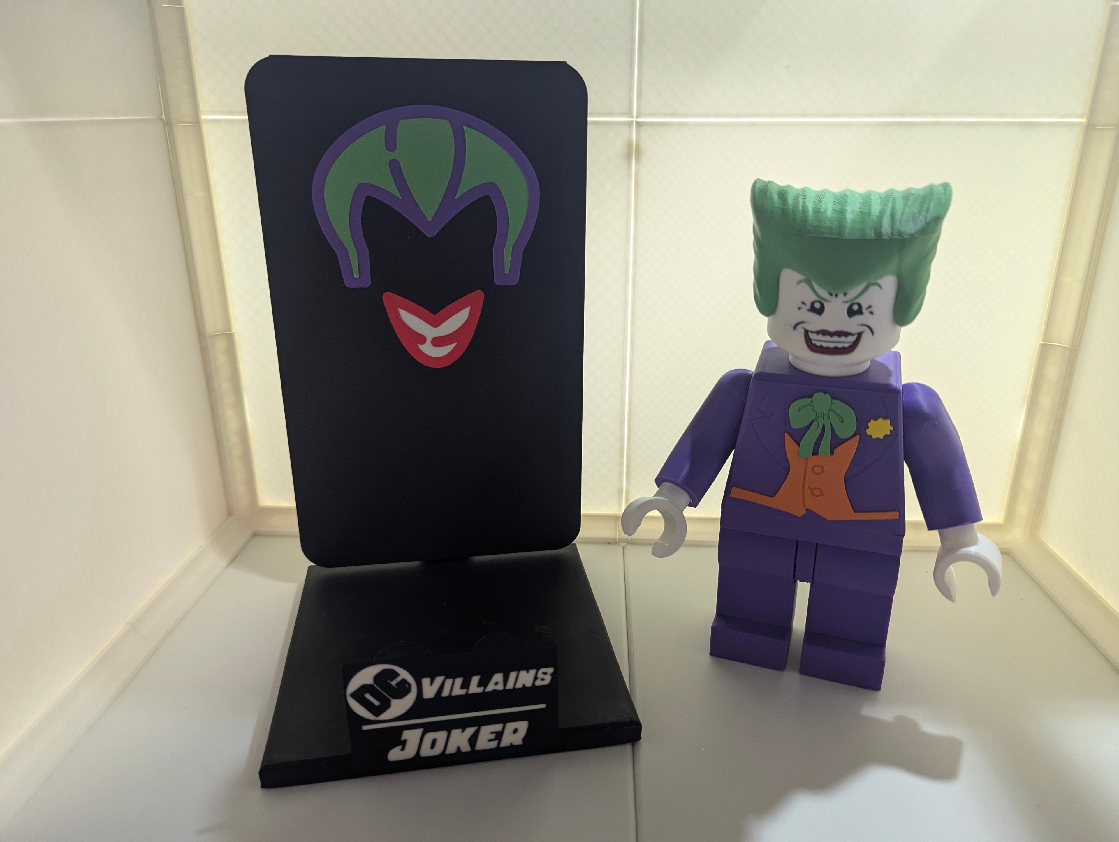 Joker Backer Plates 3d model