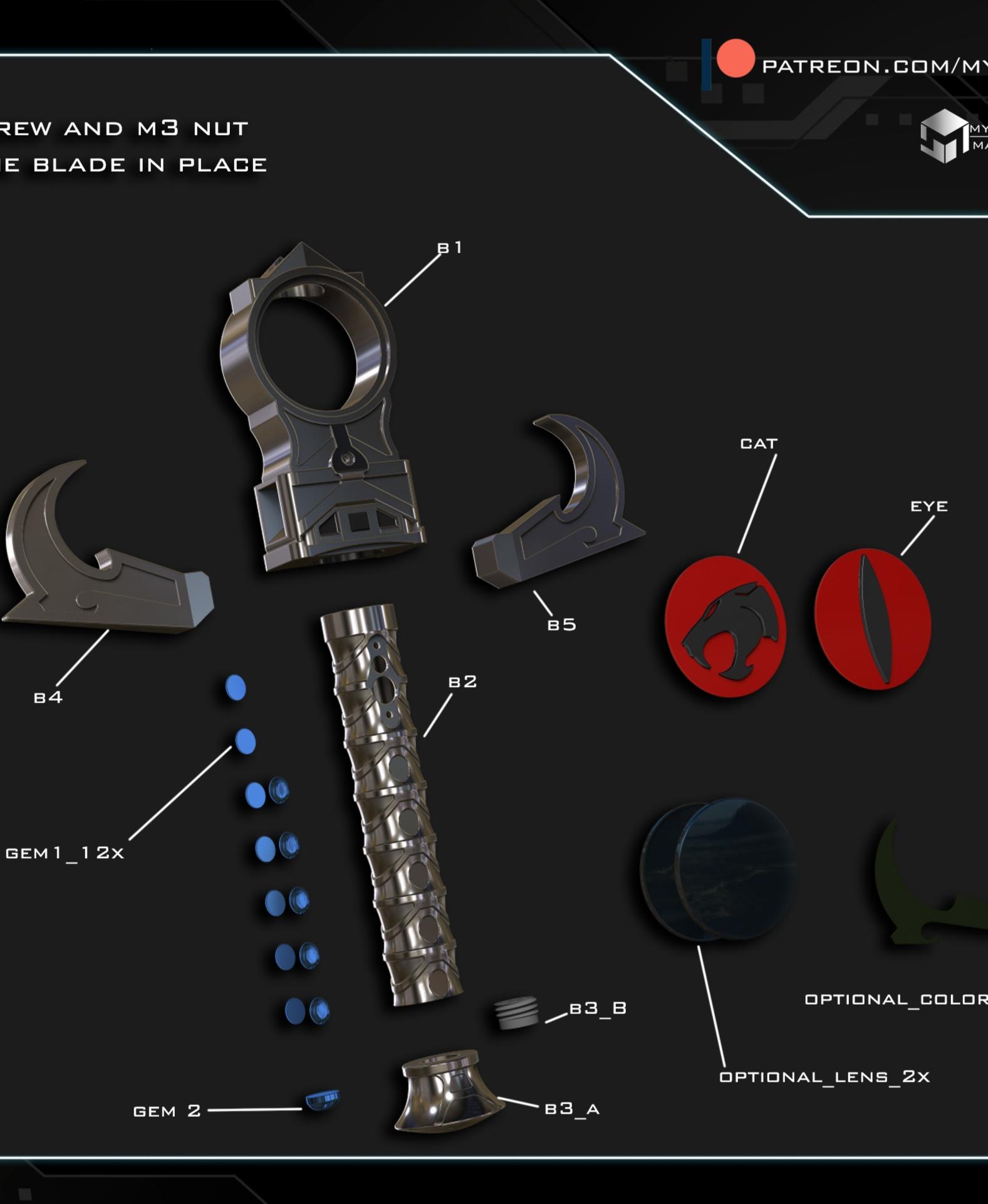 Sword of Omens 3d model