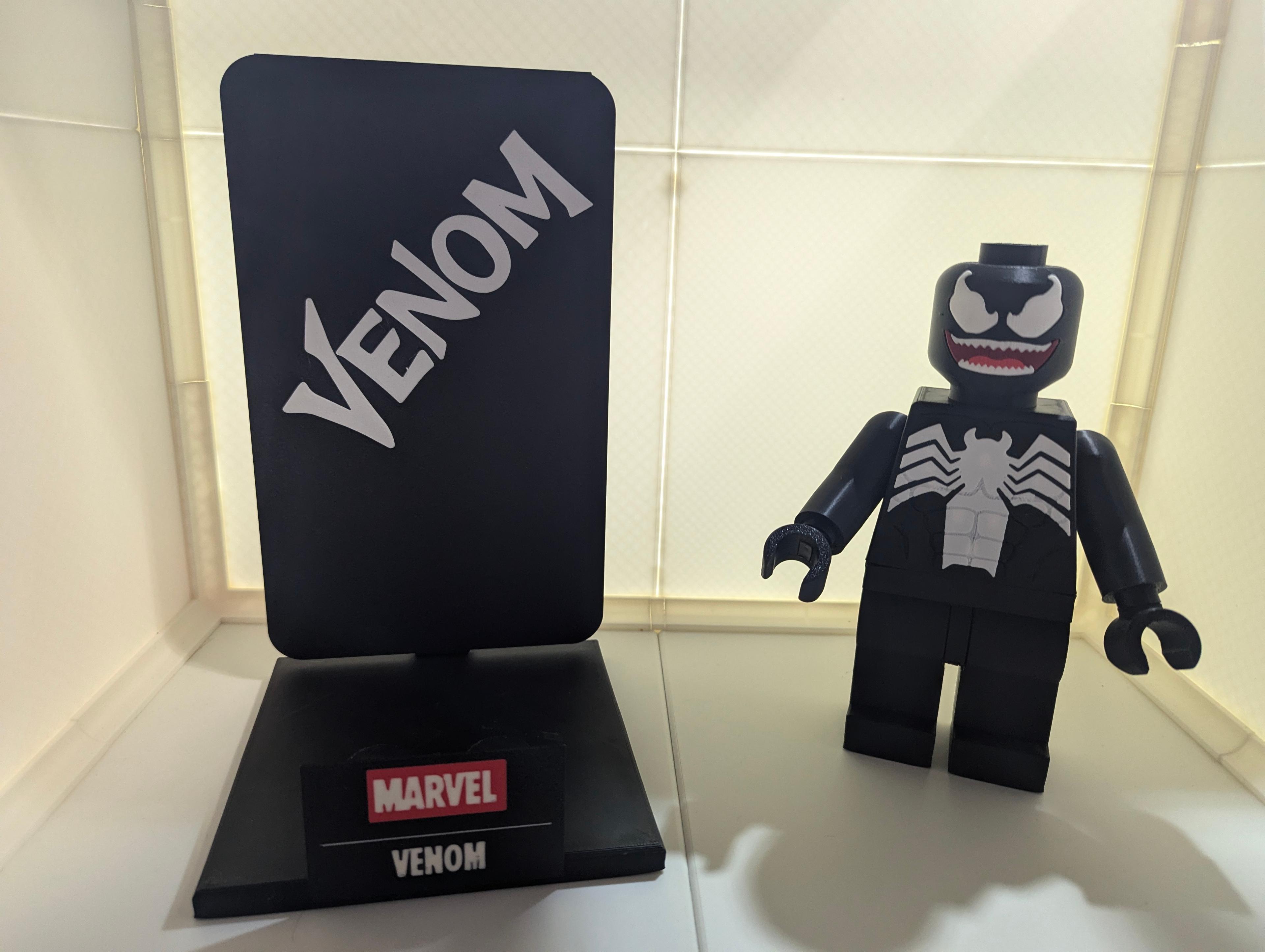 Venom Multicolor Nameplate Set 3d model