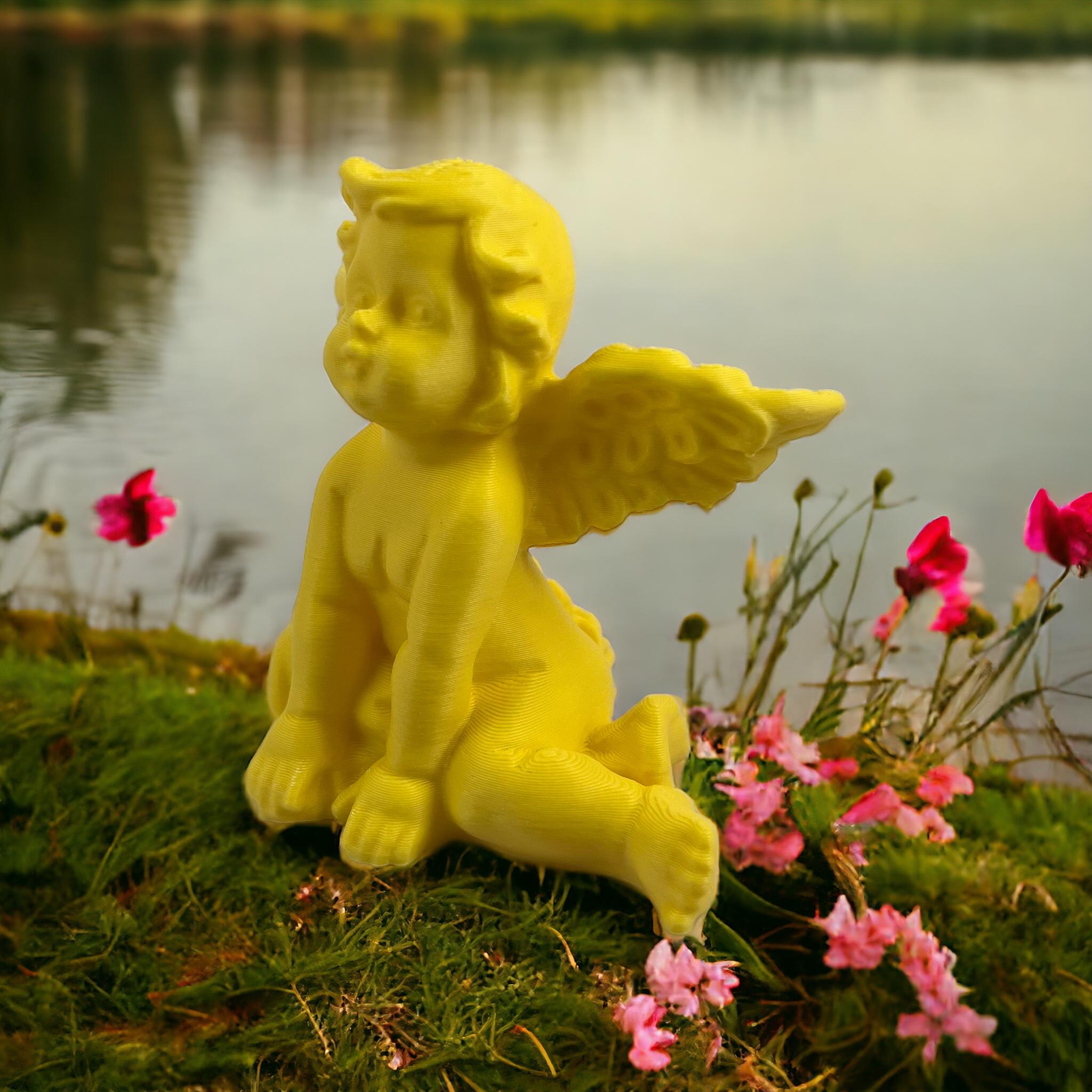 Cherub sit 3d model