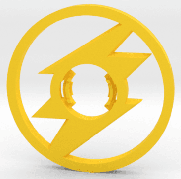 BEYBLADE THE FLASH | COMPLETE | DC COMICS SERIES 3d model