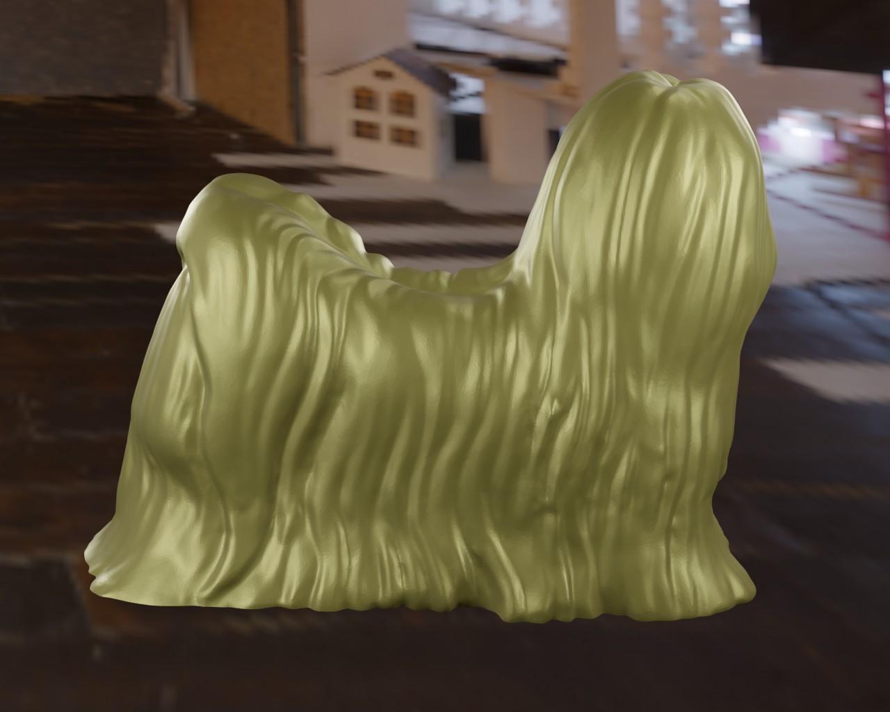 Shih Tzu 3d model