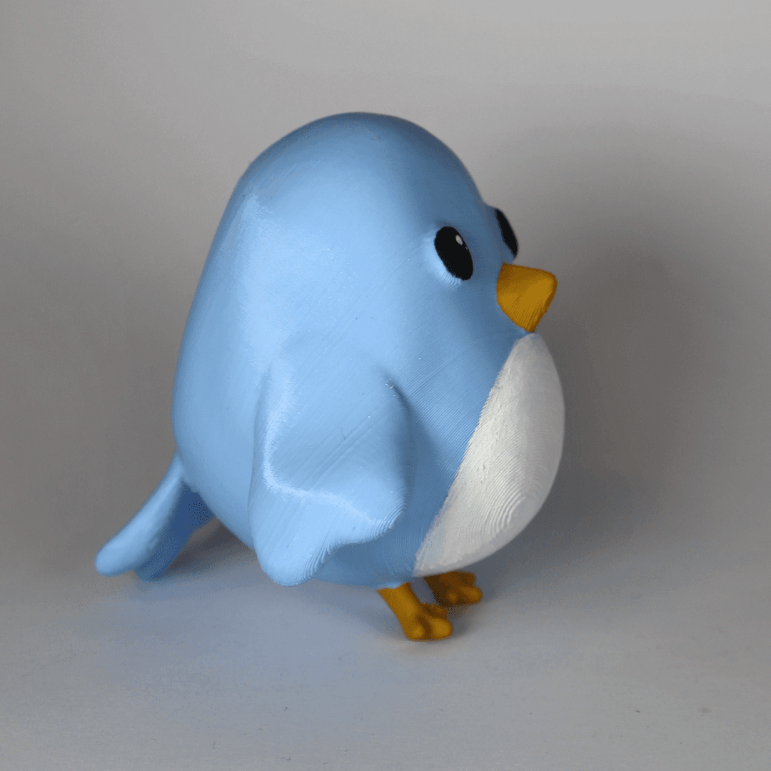 Cute bird  3d model