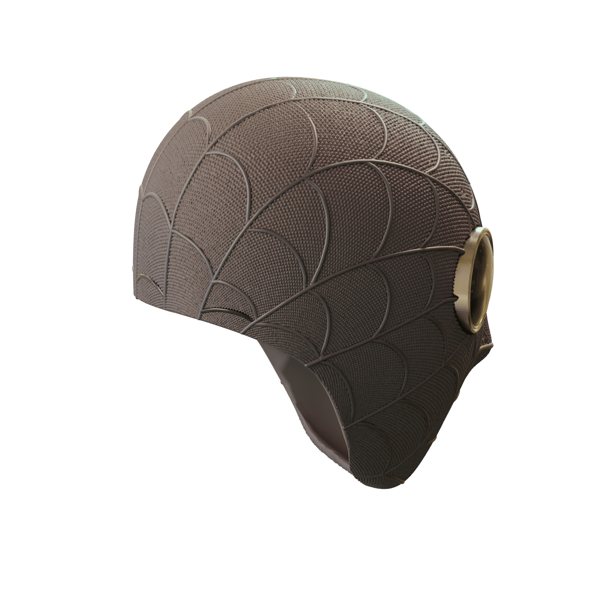 Spiderman Noir Mask 3d model