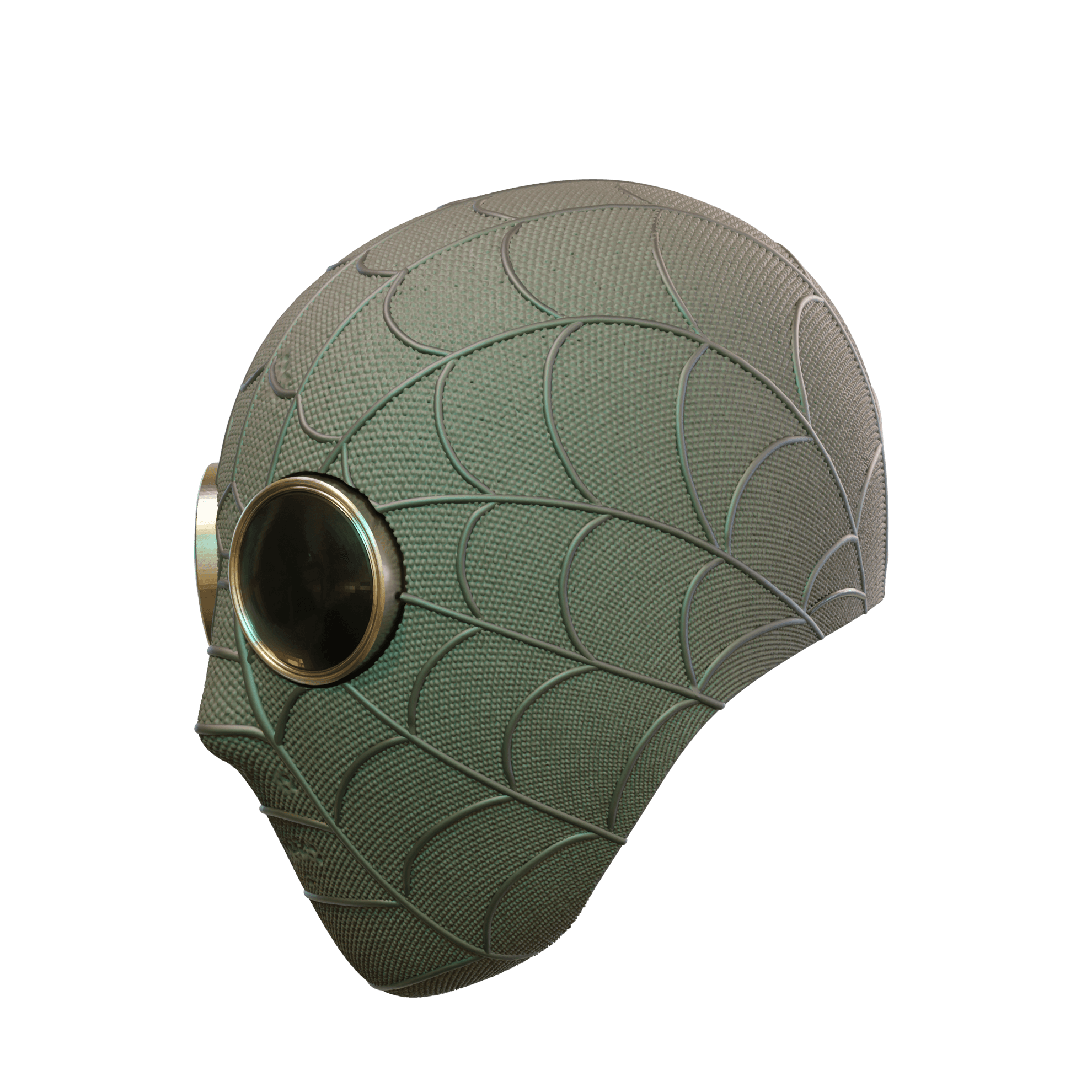 Spiderman Noir Mask 3d model