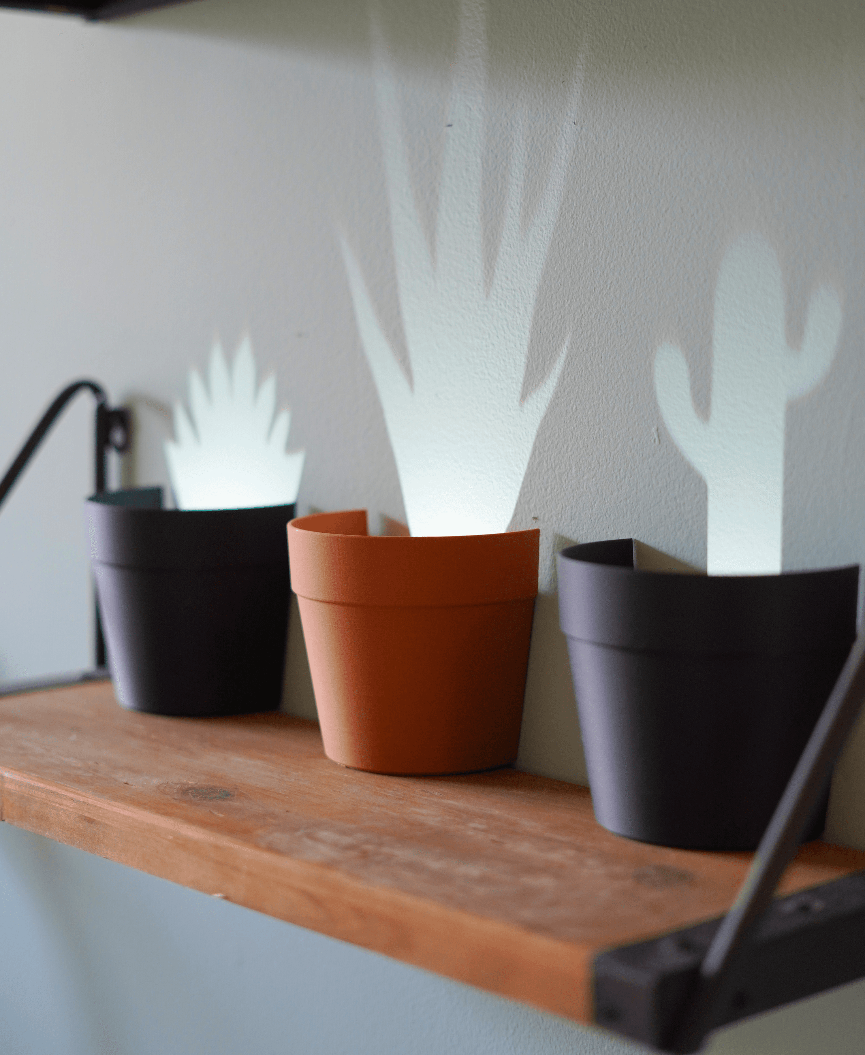 Garden Graveyard - Plant Pot Light Projections for people that kill their plants 3d model