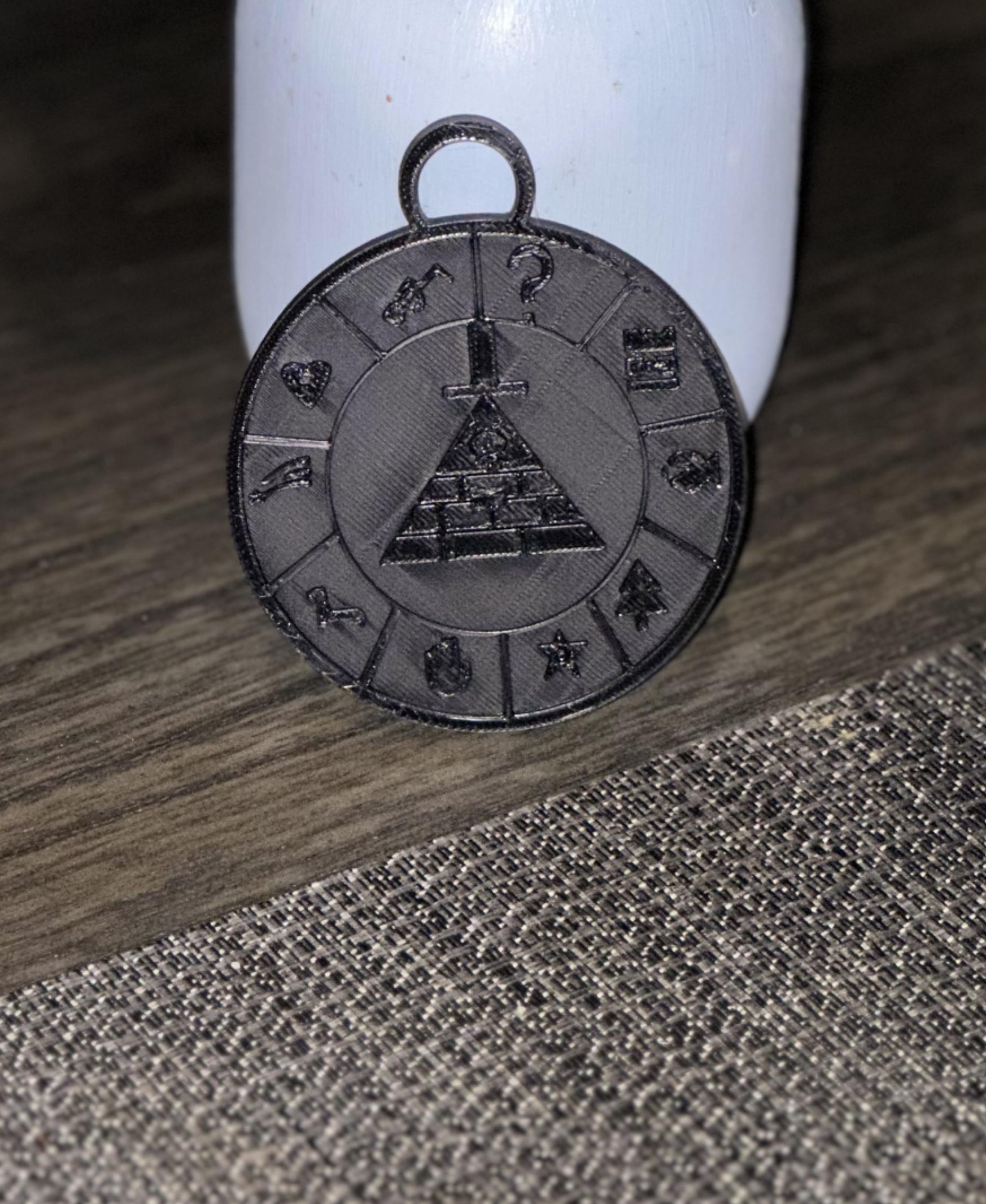 Prophecy of Bill Pendant 3d model