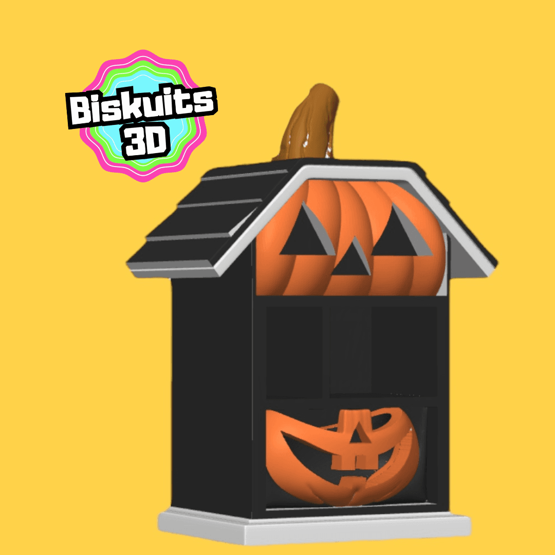 Pumpkin Display Shelf.stl 3d model