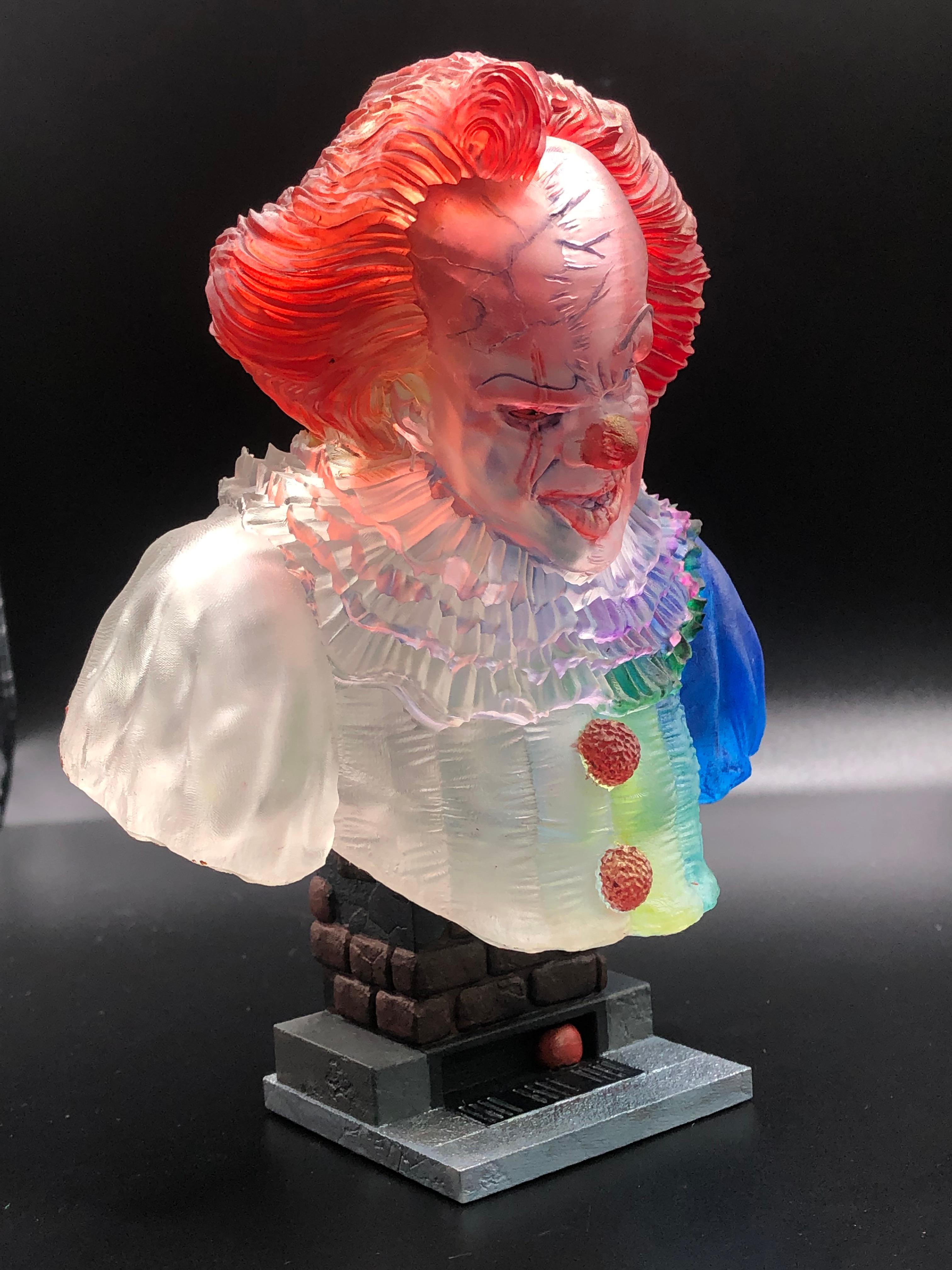 Pennywise bust (Pre-Supported) 3d model