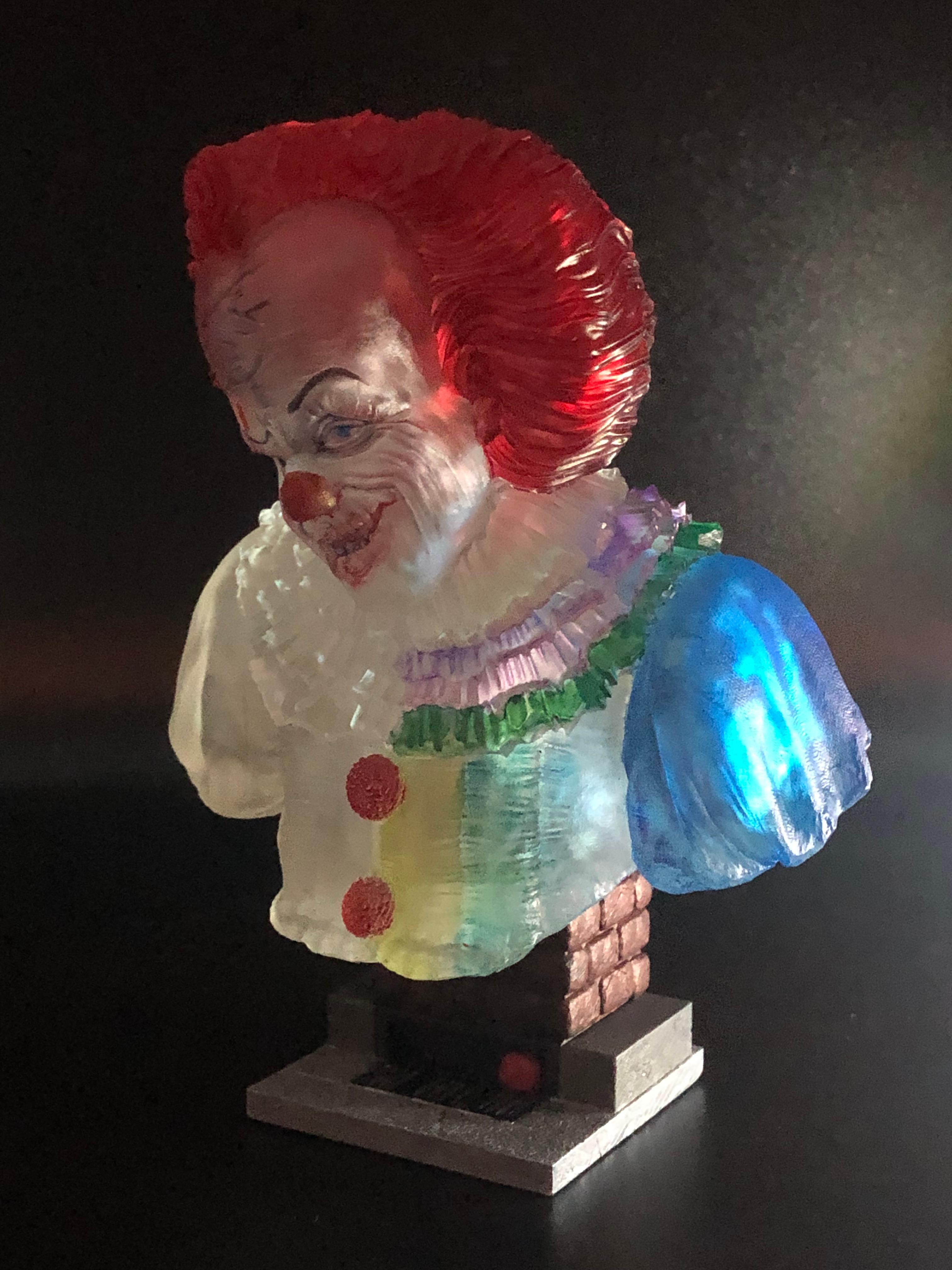 Pennywise bust (Pre-Supported) 3d model