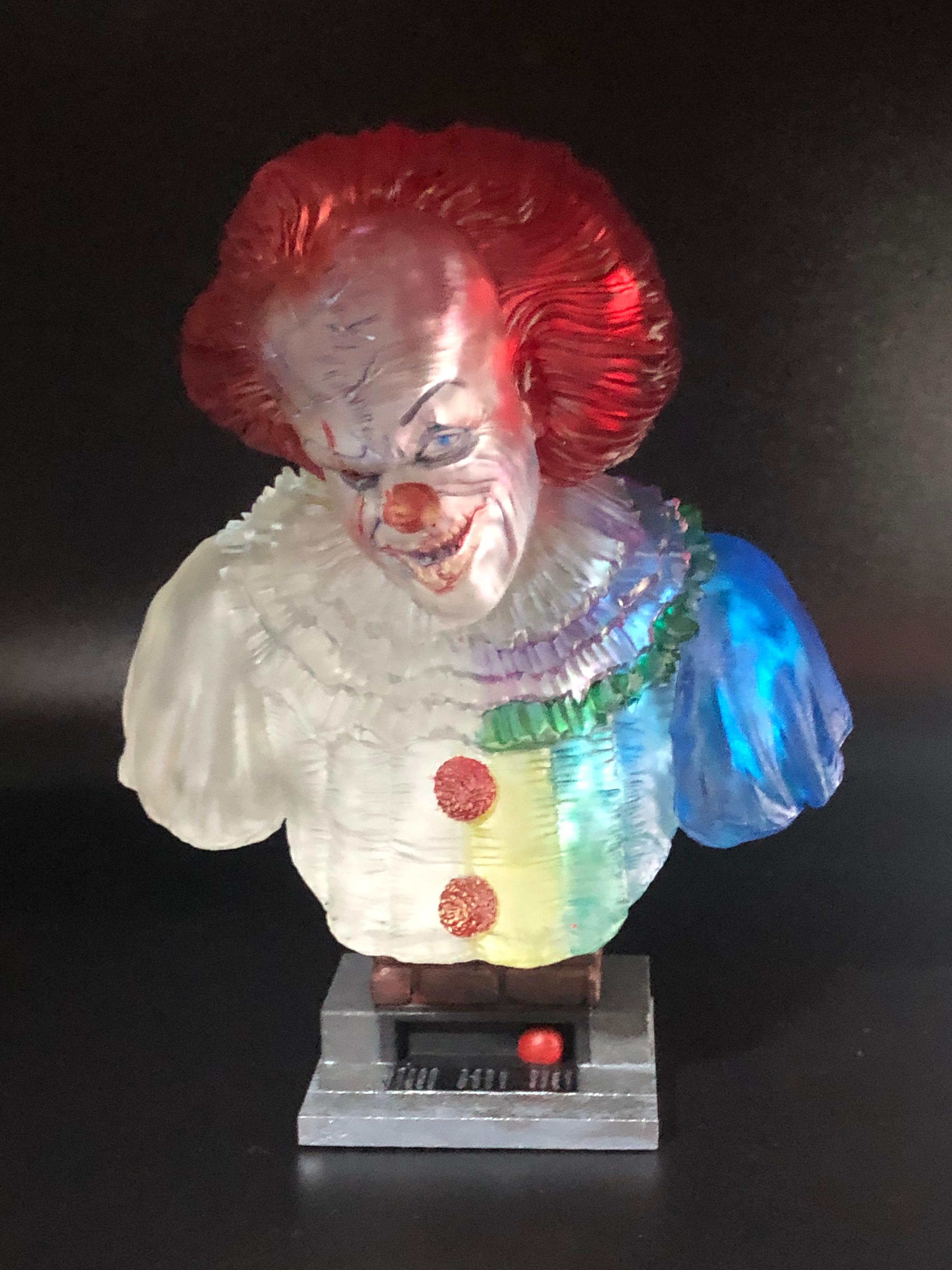 Pennywise bust (Pre-Supported) 3d model