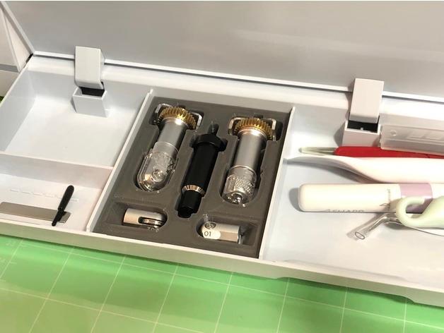 Cricut maker tools tray 3d model