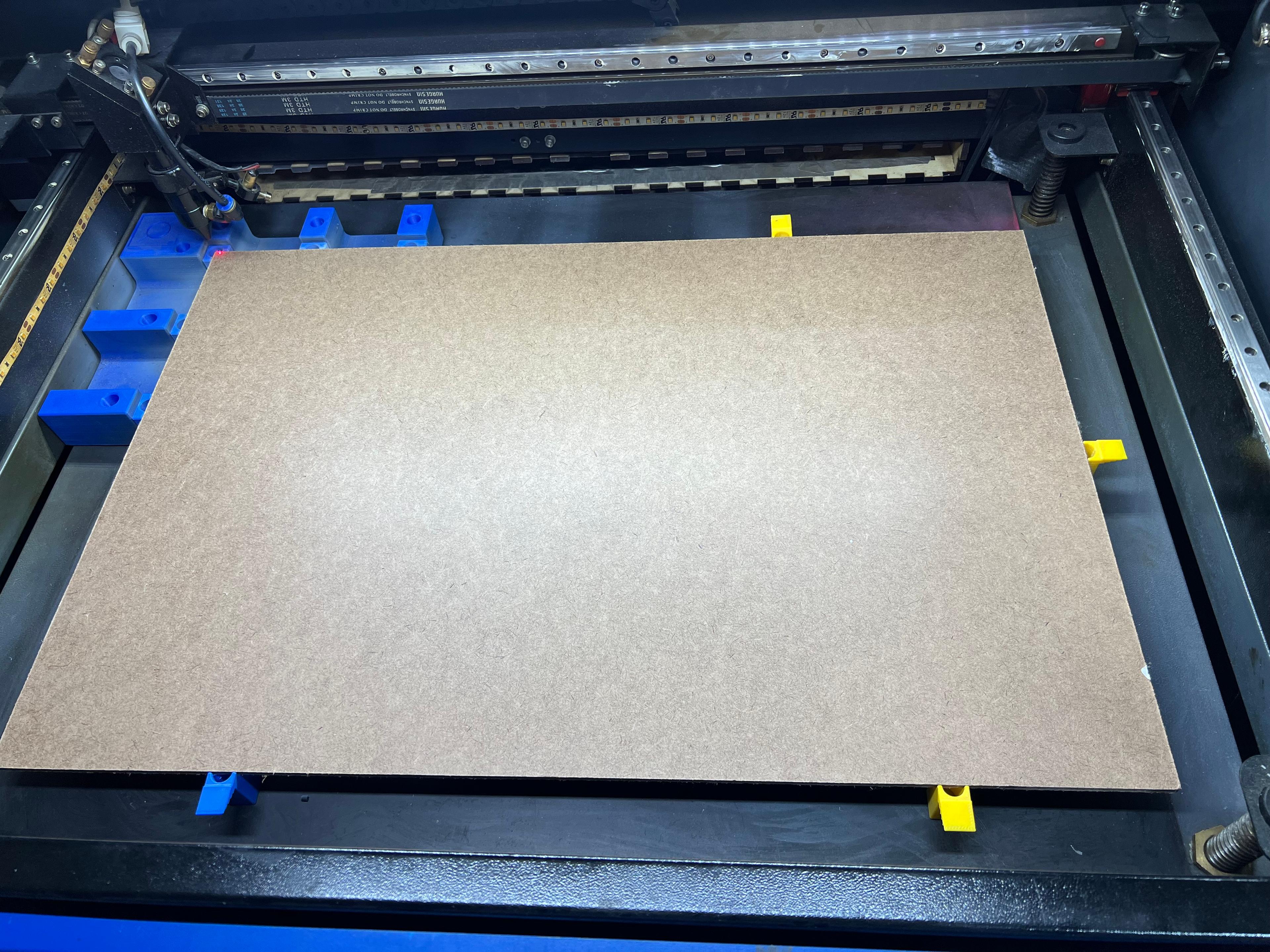 Laser Cutter Magnetic Square and Edge Standoffs 3d model