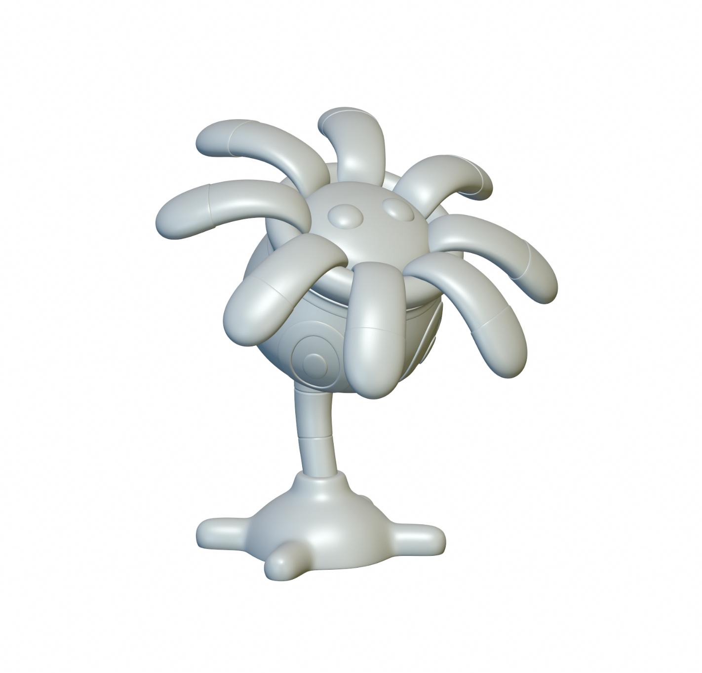 Pokemon Lileep #345 - Optimized for 3D Printing 3d model