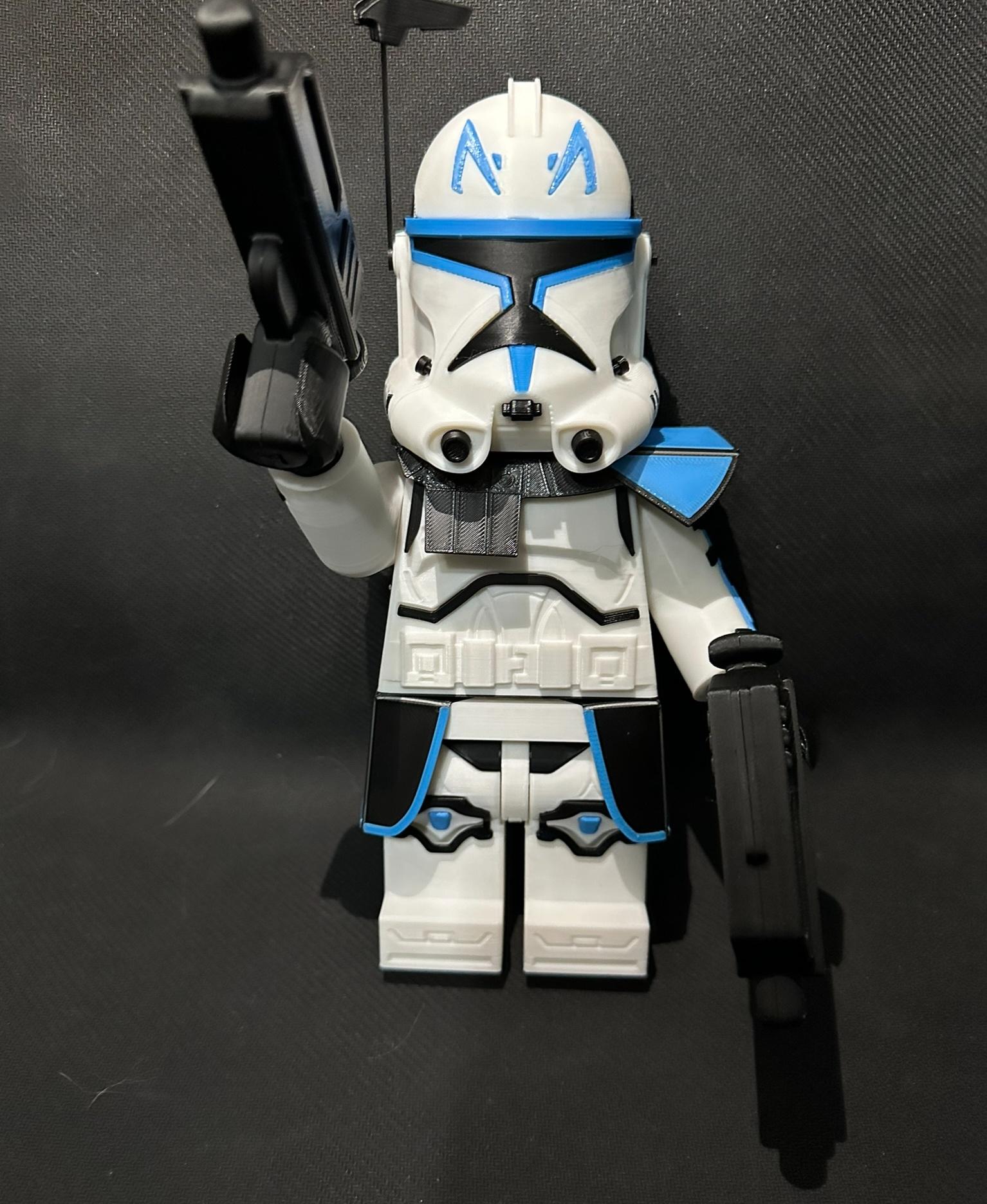 Captain Rex (6:1 LEGO 3d model
