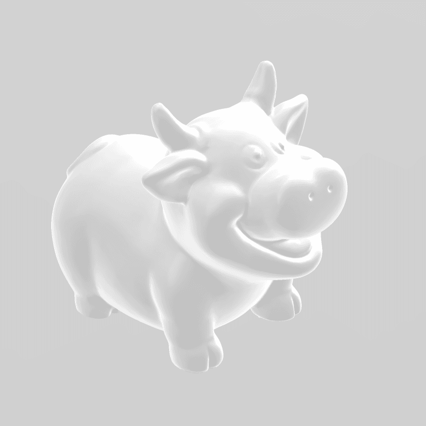 Bull 3d model