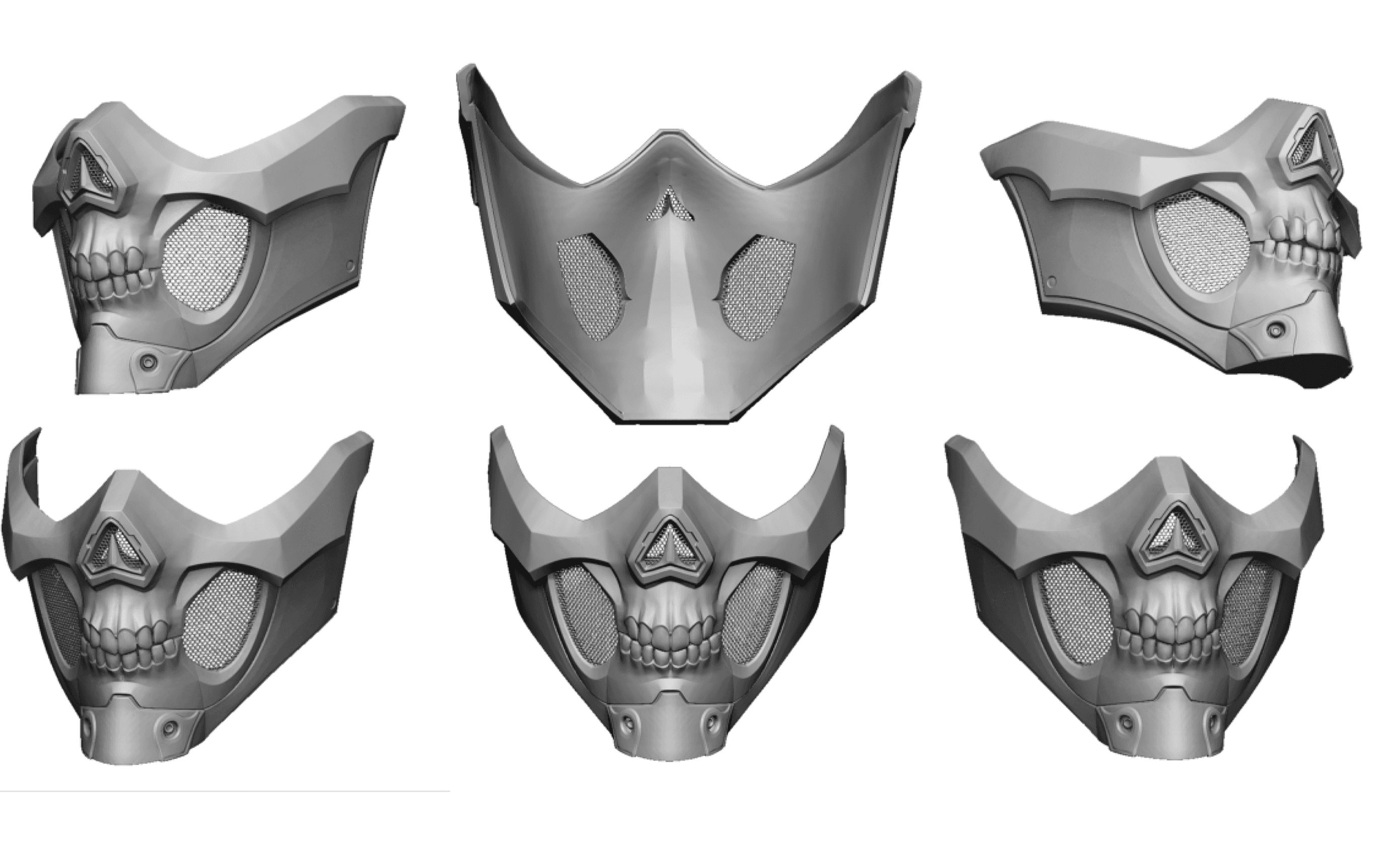 Takeda Mask MK1 3d model