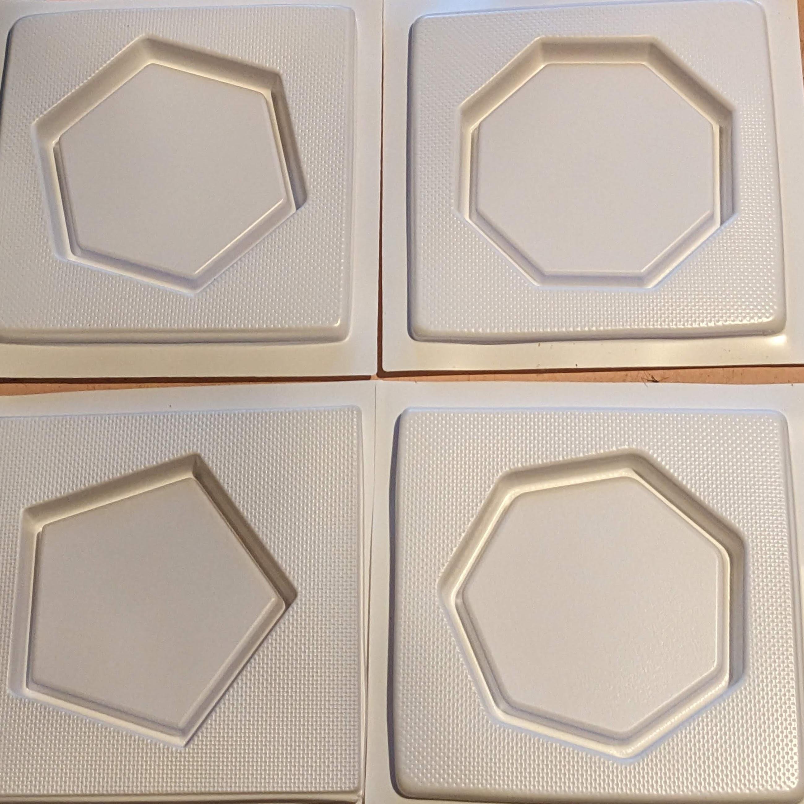 Vacuum forming tray moulds 3d model