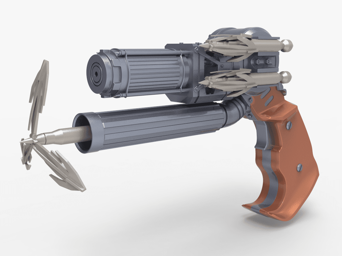 Batman Grappling Gun - 3D model by NikkoIndustries on Thangs