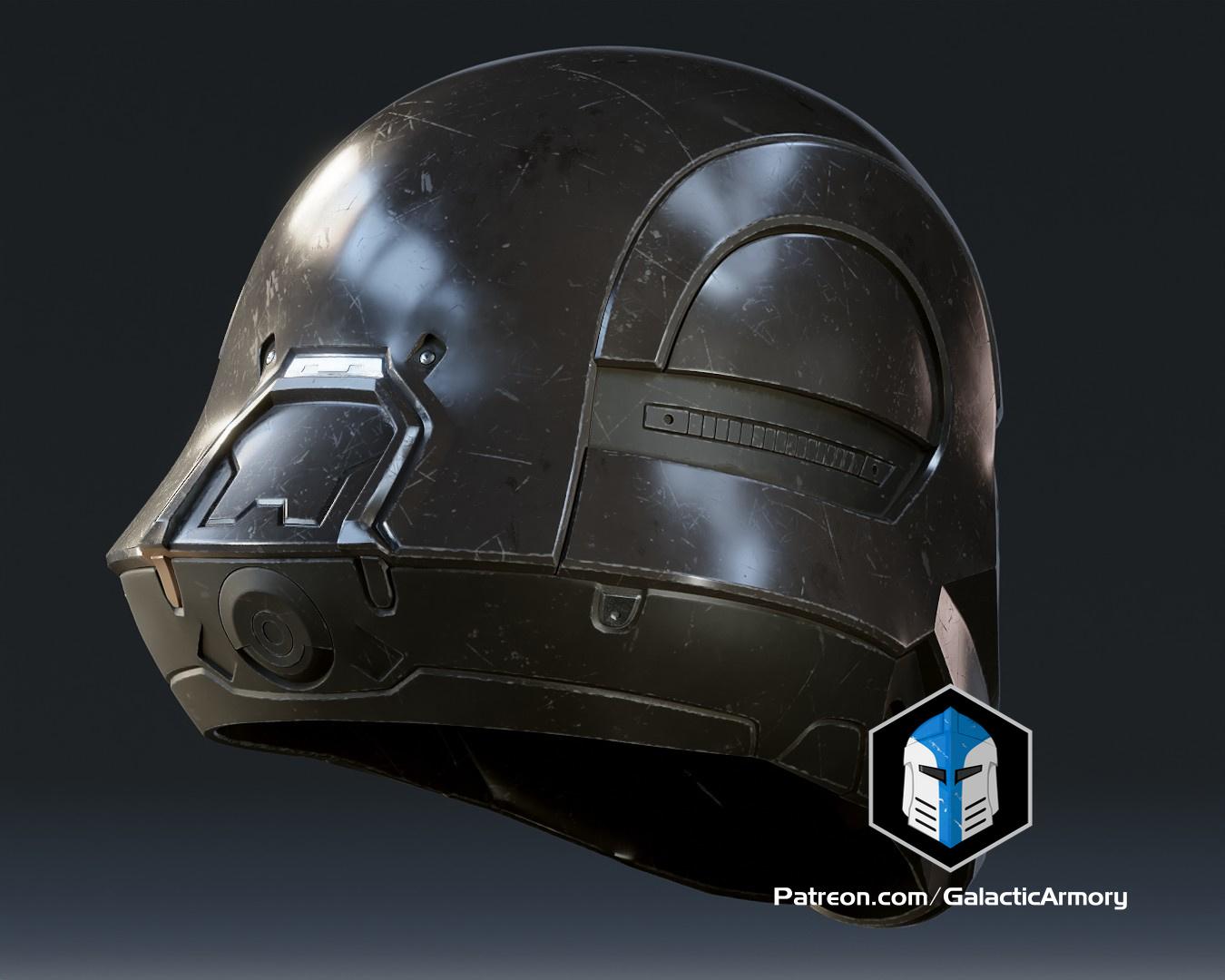 Helldivers 2 Helmet - Exterminator - 3D Print Files 3d model
