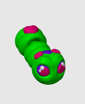 Tiny's Caterpillar 3d model