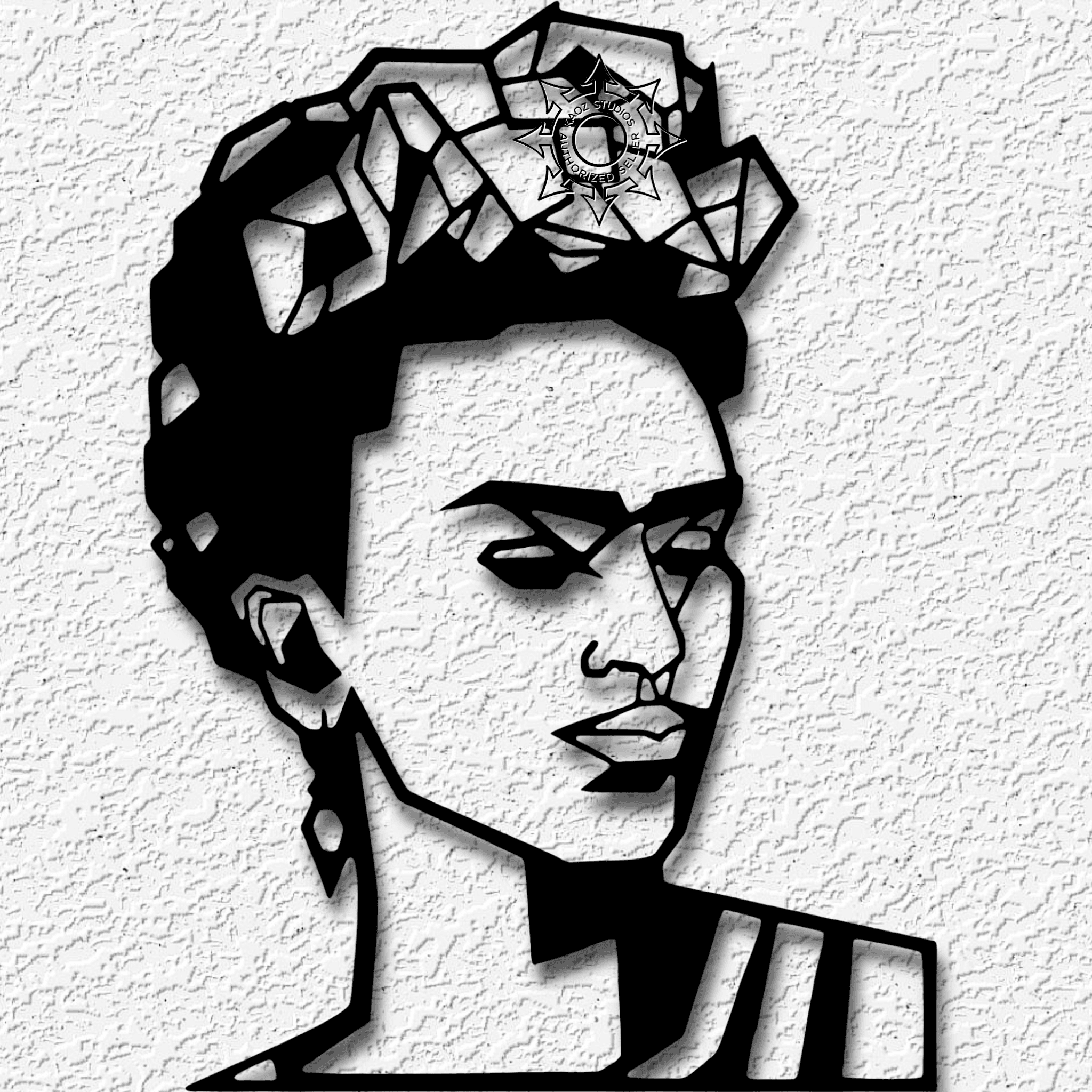 Frida Khalo wall art Famous Painter decor 3d model